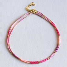 Lade das Bild in den Galerie-Viewer, Perlenkette Rosa Mix