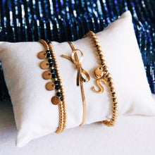 Lade das Bild in den Galerie-Viewer, Flaches Schlangenarmband mit Schleife