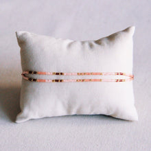 Lade das Bild in den Galerie-Viewer, Doppel -Miyuki -Armband - Pink/Nude/Bordeaux