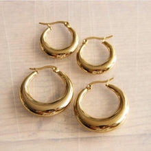 Lade das Bild in den Galerie-Viewer, Edelstahlreifen 30mm „breit“ – Gold
