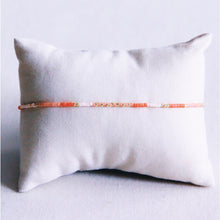 Lade das Bild in den Galerie-Viewer, Miyuki Armband Nude/Orange/Lachs
