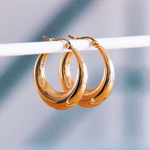 Lade das Bild in den Galerie-Viewer, Edelstahlreifen 30mm „breit“ – Gold
