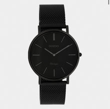 Lade das Bild in den Galerie-Viewer, Oozoo Vinted Uhr mit Edelstahl-Mesh-Armband Unisex
