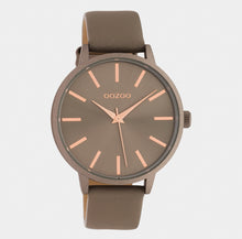 Lade das Bild in den Galerie-Viewer, Oozoo Uhr mit Lederarmband
